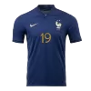 Men France BENZEMA #19 Home Soccer Jersey Shirt 2022 - discountsoccer