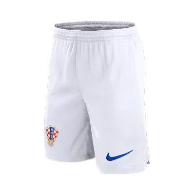 Men's Croatia Soccer Shorts World Cup Home 2022 - discountsoccer