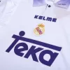 Men Real Madrid Retro Jerseys Home Soccer Jersey 1997/98 - discountsoccer