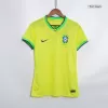 Women Brazil Home Soccer Jersey Shirt 2022 - discountsoccer