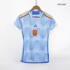 Women Spain Away Soccer Jersey Shirt 2022 - discountsoccer