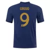 Men France GIROUD #9 Home Player Version Jersey World Cup 2022 - discountsoccer