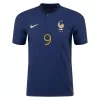 Men France GIROUD #9 Home Player Version Jersey World Cup 2022 - discountsoccer