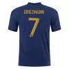 Men France GRIEZMANN #7 Home Player Version Jersey World Cup 2022 - discountsoccer