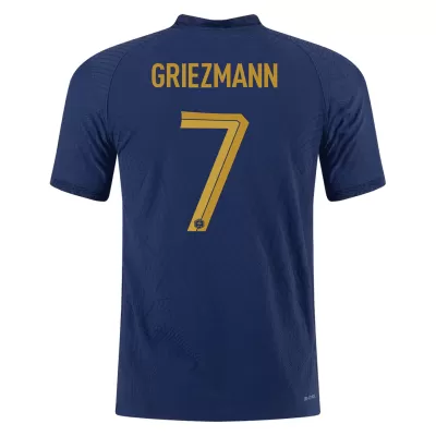 Men France GRIEZMANN #7 Home Player Version Jersey World Cup 2022 - discountsoccer