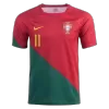 Men Portugal JOÃO FÉLIX #11 Home Soccer Jersey Shirt 2022 - discountsoccer