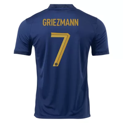 Men France GRIEZMANN #7 Home Soccer Jersey Shirt 2022 - discountsoccer