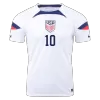 Men USA PULISIC #10 Home Soccer Jersey Shirt 2022 - discountsoccer