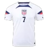 Men USA REYNA #7 Home Soccer Jersey Shirt 2022 - discountsoccer