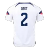 Men USA DEST #2 Home Soccer Jersey Shirt 2022 - discountsoccer