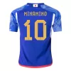 Men Japan MINAMINO #10 Home Soccer Jersey Shirt 2022 - discountsoccer