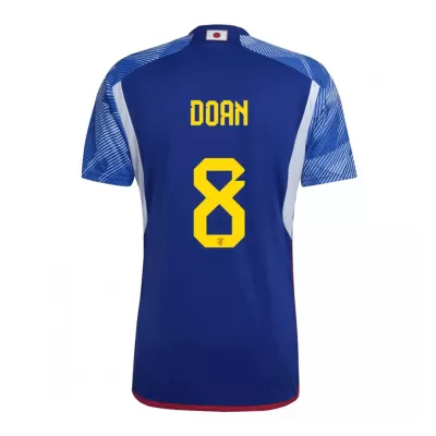 Men Japan DOAN #8 Home Soccer Jersey Shirt 2022 - discountsoccer