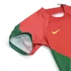 Kids Portugal Home Soccer Jersey Kit (Jersey+Shorts) 2022/23 - discountsoccer