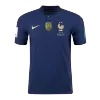 Men France Home Player Version Jersey World Cup 2022 - discountsoccer