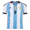 Men Argentina J. ALVAREZ #9 Home Soccer Jersey Shirt 2022 - discountsoccer