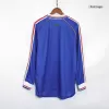 Men France Retro Jerseys Home Long Sleeve Soccer Jersey 1998 - discountsoccer