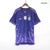 Men Argentina Away Player Version Jersey World Cup 2022 - Champion - discountsoccer