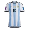 Men Argentina MESSI #10 Home Soccer Jersey Shirt 2022 - discountsoccer