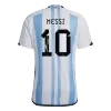 Men Argentina MESSI #10 Home Soccer Jersey Shirt 2022 - discountsoccer