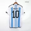 Men Argentina MESSI #10 Home Soccer Jersey Shirt 2022 - discountsoccer