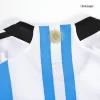 Kids Argentina Home Soccer Jersey Kit (Jersey+Shorts) 2022 - discountsoccer