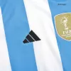 Kids Argentina Home Soccer Jersey Kit (Jersey+Shorts) 2022 - discountsoccer