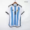 Men Argentina MESSI #10 Home Soccer Jersey Shirt 2022 - discountsoccer