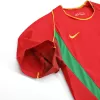 Men Portugal Retro Jerseys Home Soccer Jersey 2006 - discountsoccer