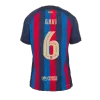 Men Barcelona GAVI #6 Home Player Version Jersey 2022/23 - discountsoccer