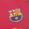 Men Barcelona Retro Jerseys Home Long Sleeve Soccer Jersey 2008/09 - discountsoccer