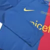 Men Barcelona Retro Jerseys Home Long Sleeve Soccer Jersey 2008/09 - discountsoccer