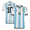 Men Argentina MESSI #10 Home Soccer Jersey Shirt 2022 - discountsoccer