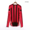 Men AC Milan Retro Jerseys Home Long Sleeve Soccer Jersey 2004/05 - discountsoccer