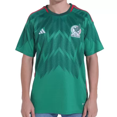 Men Mexico Home Soccer Jersey Shirt 2022 - discountsoccer