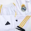 Kids Real Madrid Home Soccer Jersey Whole Kit (Jersey+Shorts+Socks) 2023/24 - discountsoccer