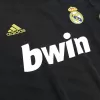 Men Real Madrid Retro Jerseys Away Long Sleeve Soccer Jersey 2011/12 - discountsoccer