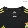 Men Real Madrid Retro Jerseys Away Long Sleeve Soccer Jersey 2011/12 - discountsoccer