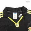 Men Real Madrid Retro Jerseys Away Long Sleeve Soccer Jersey 99/01 - discountsoccer