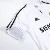 Men Real Madrid Retro Jerseys Home Soccer Jersey 2003/04 - discountsoccer