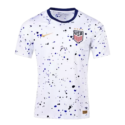 Women USA Home Soccer Jersey Shirt 2023 - discountsoccer