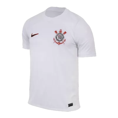 Men Corinthians Home Soccer Jersey Shirt 2023/24 - discountsoccer