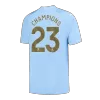 Men Manchester City CHAMPIONS #23 Home Soccer Jersey Shirt 2023/24 - discountsoccer