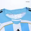 Men Argentina Retro Jerseys Home Long Sleeve Soccer Jersey 2006 - discountsoccer