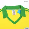 Men Brazil Retro Jerseys Home Soccer Jersey 1977 - discountsoccer