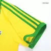 Men Brazil Retro Jerseys Home Soccer Jersey 1977 - discountsoccer