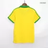 Men Brazil Retro Jerseys Home Soccer Jersey 1977 - discountsoccer