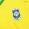 Men Brazil Retro Jerseys Home Soccer Jersey 1977 - discountsoccer