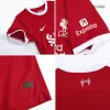 Kids Liverpool Home Soccer Jersey Kit (Jersey+Shorts) 2023/24 - discountsoccer