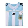 Men Argentina MESSI #19 Retro Jerseys Home Soccer Jersey 2006 - discountsoccer