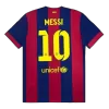 Men Barcelona MESSI #10 Retro Jerseys Home Soccer Jersey 2014/15 - discountsoccer